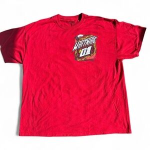 Men’s Y2K Red Nascar Graphic T-Shirt Size 2XL